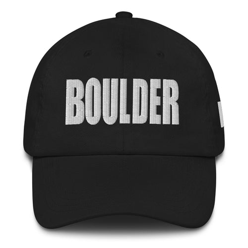 Boulder Colorado Dad Hat