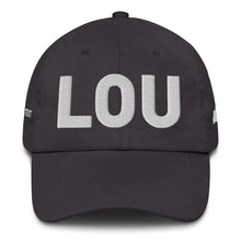 Load image into Gallery viewer, LOU Louisville Airport Code Dad Hat