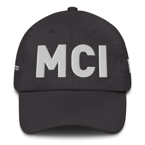 MCI Kansas City Airport Code Dad Hat