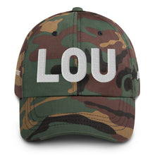 Load image into Gallery viewer, LOU Louisville Airport Code Dad Hat