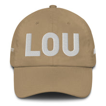 Load image into Gallery viewer, LOU Louisville Airport Code Dad Hat