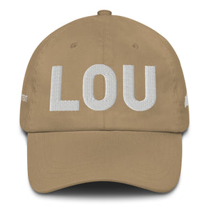 LOU Louisville Airport Code Dad Hat