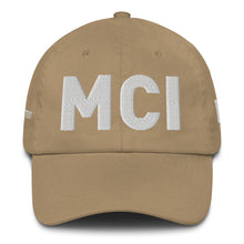 Load image into Gallery viewer, MCI Kansas City Airport Code Dad Hat