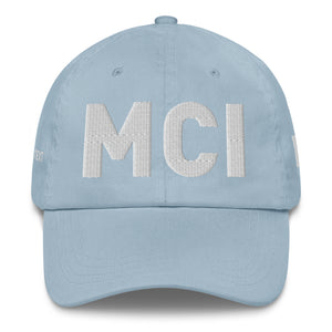 MCI Kansas City Airport Code Dad Hat