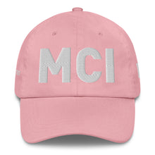 Load image into Gallery viewer, MCI Kansas City Airport Code Dad Hat