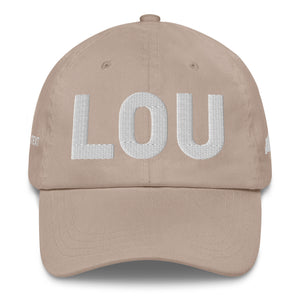 LOU Louisville Airport Code Dad Hat