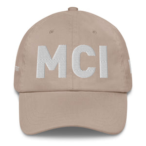 MCI Kansas City Airport Code Dad Hat