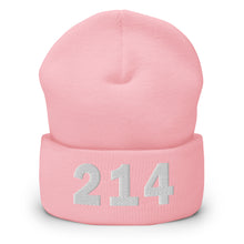 Load image into Gallery viewer, 214 Area Code Cuffed Beanie