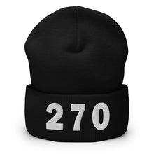 Load image into Gallery viewer, 270 Area Code Cuffed Beanie