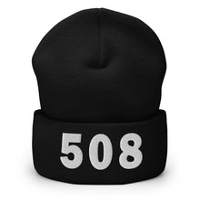 Load image into Gallery viewer, 508 Area Code Cuffed Beanie