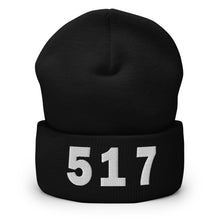 Load image into Gallery viewer, 517 Area Code Cuffed Beanie