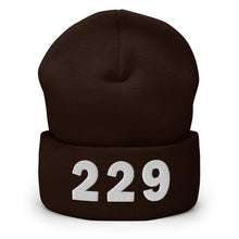 Load image into Gallery viewer, 229 Area Code Cuffed Beanie