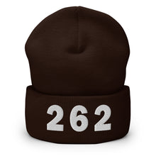 Load image into Gallery viewer, 262 Area Code Cuffed Beanie