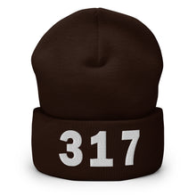 Load image into Gallery viewer, 317 Area Code Cuffed Beanie