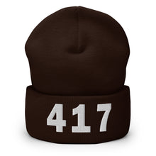 Load image into Gallery viewer, 417 Area Code Cuffed Beanie