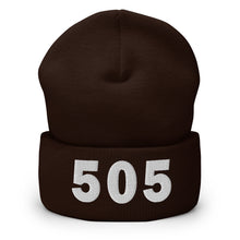 Load image into Gallery viewer, 505 Area Code Cuffed Beanie