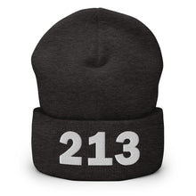 Load image into Gallery viewer, 213 Area Code Cuffed Beanie