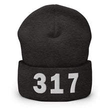 Load image into Gallery viewer, 317 Area Code Cuffed Beanie