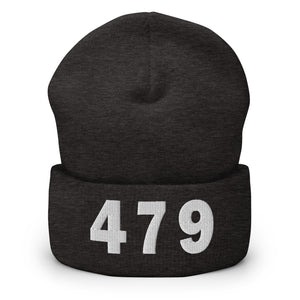 479 Area Code Cuffed Beanie