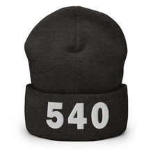 Load image into Gallery viewer, 540 Area Code Cuffed Beanie