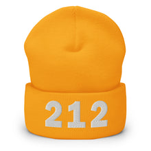 Load image into Gallery viewer, 212 Area Code Cuffed Beanie