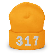 Load image into Gallery viewer, 317 Area Code Cuffed Beanie