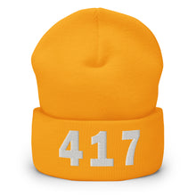 Load image into Gallery viewer, 417 Area Code Cuffed Beanie