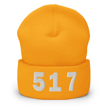 Load image into Gallery viewer, 517 Area Code Cuffed Beanie