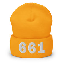 Load image into Gallery viewer, 661 Area Code Cuffed Beanie