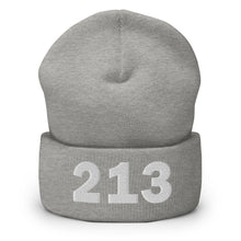 Load image into Gallery viewer, 213 Area Code Cuffed Beanie