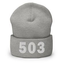 Load image into Gallery viewer, 503 Area Code Cuffed Beanie