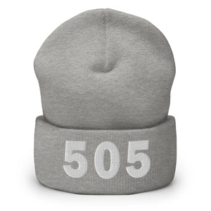 505 Area Code Cuffed Beanie