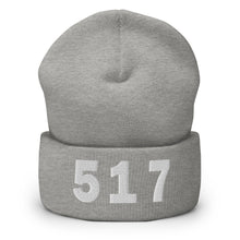 Load image into Gallery viewer, 517 Area Code Cuffed Beanie