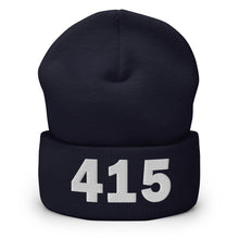 Load image into Gallery viewer, 415 Area Code Cuffed Beanie