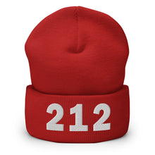 Load image into Gallery viewer, 212 Area Code Cuffed Beanie