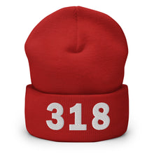 Load image into Gallery viewer, 318 Area Code Cuffed Beanie