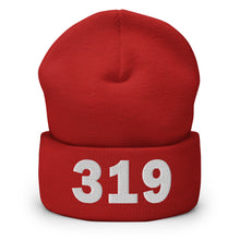 Load image into Gallery viewer, 319 Area Code Cuffed Beanie