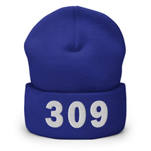 Load image into Gallery viewer, 309 Area Code Cuffed Beanie