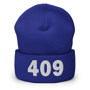 409 Area Code Cuffed Beanie