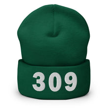 Load image into Gallery viewer, 309 Area Code Cuffed Beanie