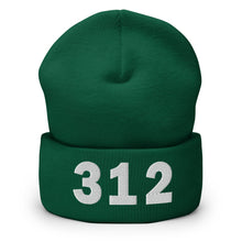 Load image into Gallery viewer, 312 Area Code Cuffed Beanie