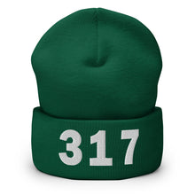 Load image into Gallery viewer, 317 Area Code Cuffed Beanie