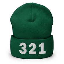 Load image into Gallery viewer, 321 Area Code Cuffed Beanie