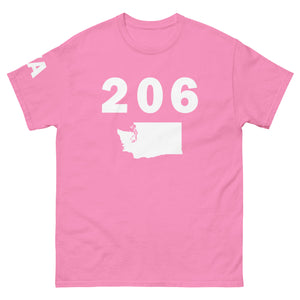 206 Area Code Men's Classic T Shirt