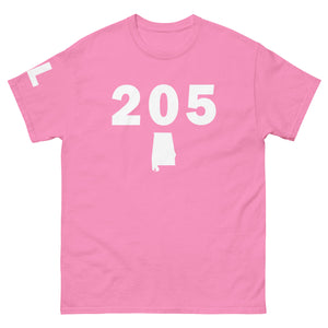 205 Area Code Men's Classic T Shirt