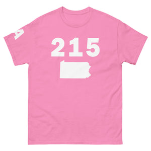 215 Area Code Men's Classic T Shirt
