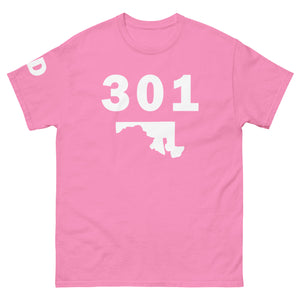 301 Area Code Men's Classic T Shirt