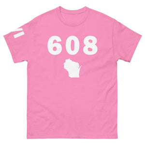 608 Area Code Men's Classic T Shirt