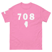 Load image into Gallery viewer, 708 Area Code Men&#39;s Classic T Shirt