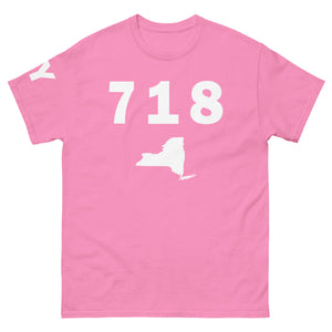 718 Area Code Men's Classic T Shirt